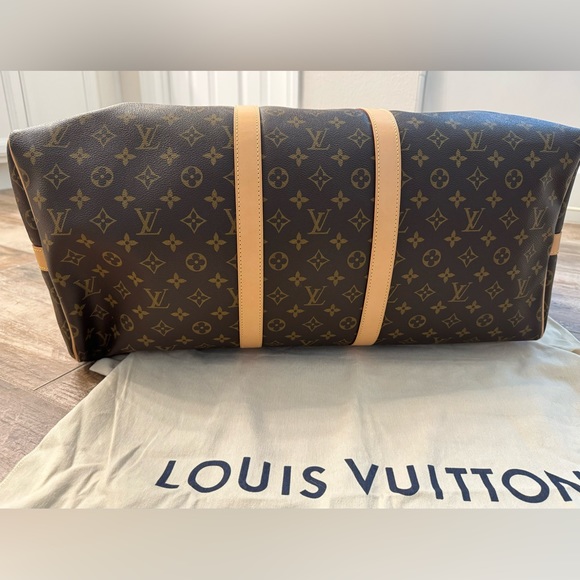 LOUIS VUITTON Keepall Bandouliere 55 in Monogram - Picture 6 of 15